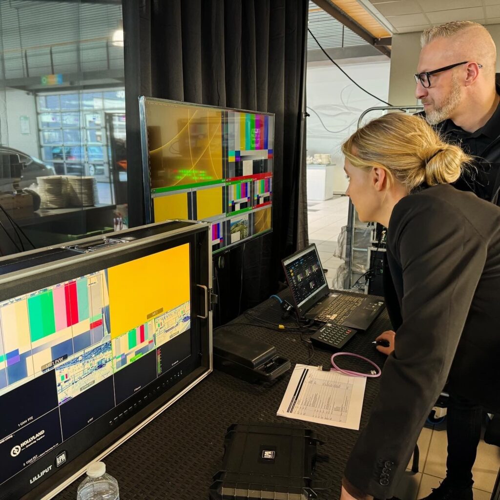 Videopresentatie op events